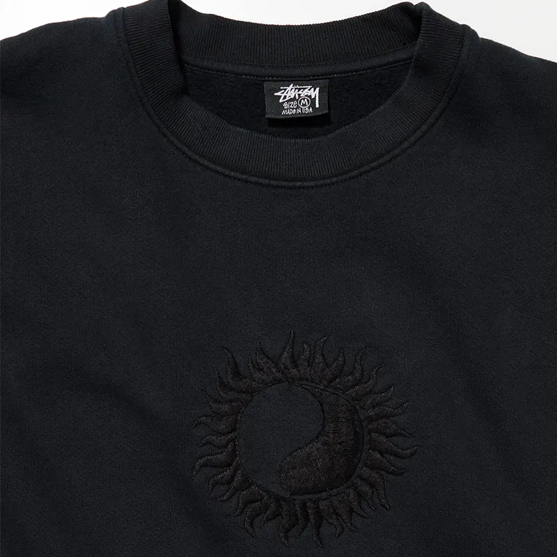 Our Legacy x Stussy OL Sun Pig. Dyed Crew Sweater - Image 3