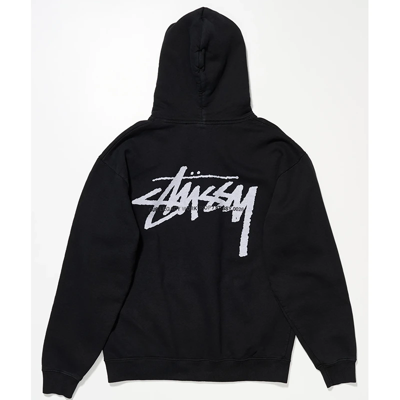 Our Legacy x Stussy OL Yin Yang Pig. Dyed Hoodie