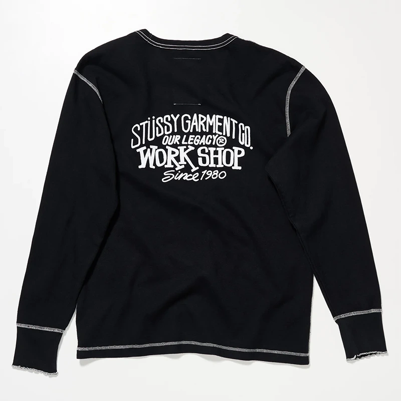 Our Legacy x Stussy Thermal Long Sleeve Sweater - Image 2