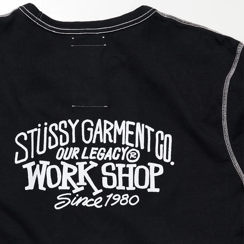Our Legacy x Stussy Thermal Long Sleeve Sweater - Image 4