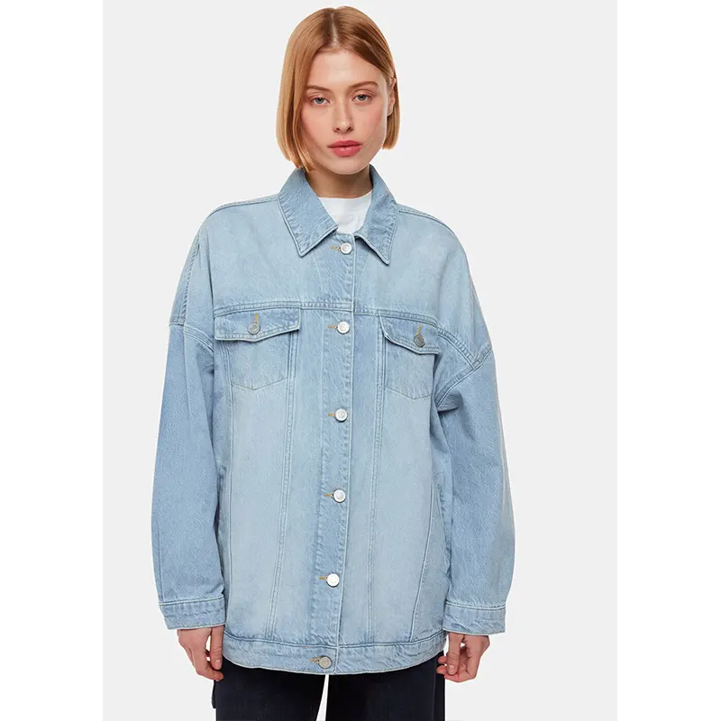 Oversized Jean Jacket - Image 2