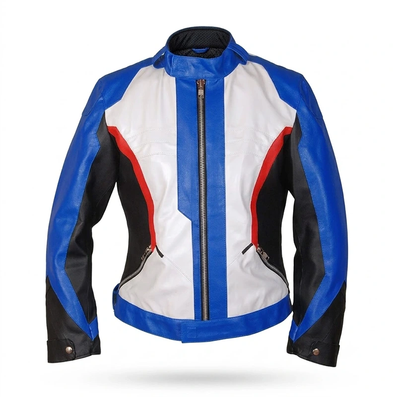 Overwatch Soldier 76 Motorcycle Leather Jacket