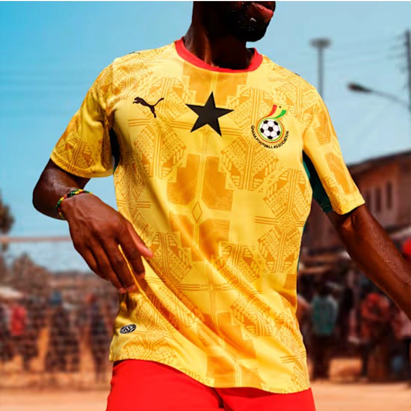 PUMA FIFA World Cup 2026 Mens Ghana Away Soccer Jersey - Image 8