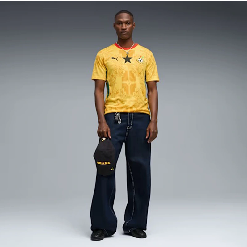 PUMA FIFA World Cup 2026 Mens Ghana Away Soccer Jersey - Image 5
