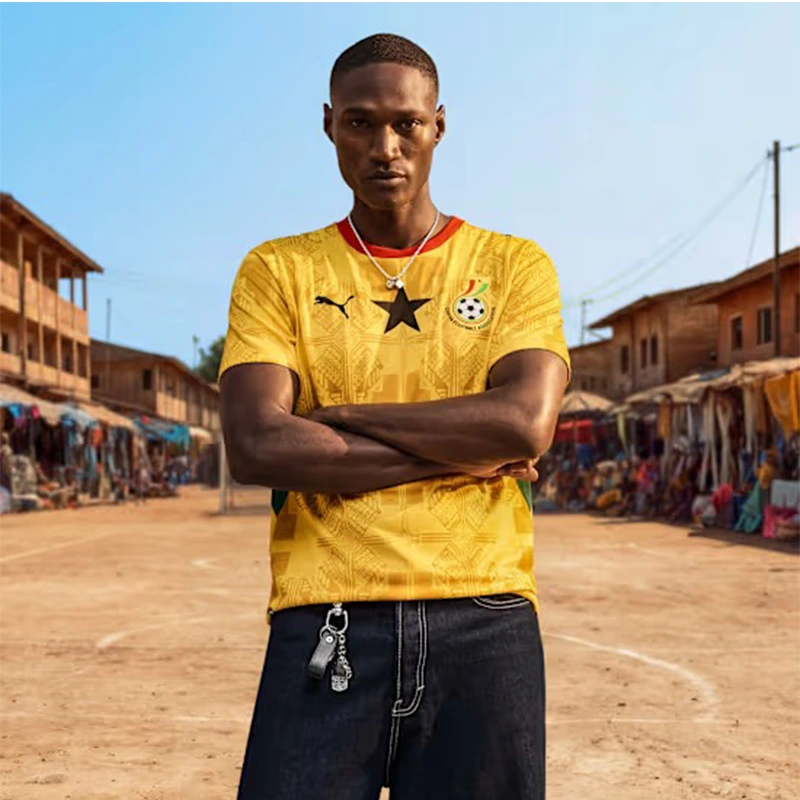 PUMA FIFA World Cup 2026 Mens Ghana Away Soccer Jersey - Image 3