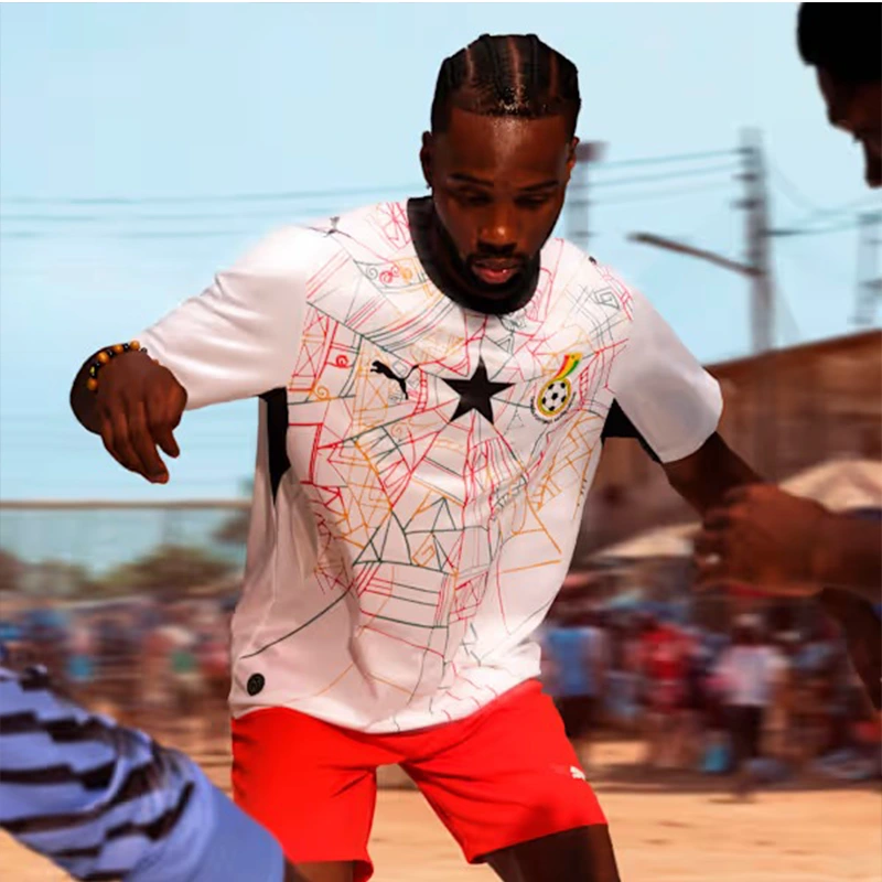 PUMA FIFA World Cup 2026 Mens Ghana Home Soccer Jersey - Image 8