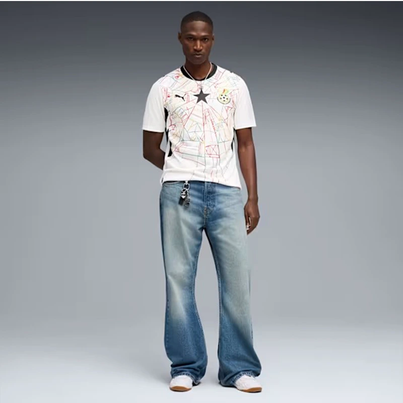 PUMA FIFA World Cup 2026 Mens Ghana Home Soccer Jersey - Image 5