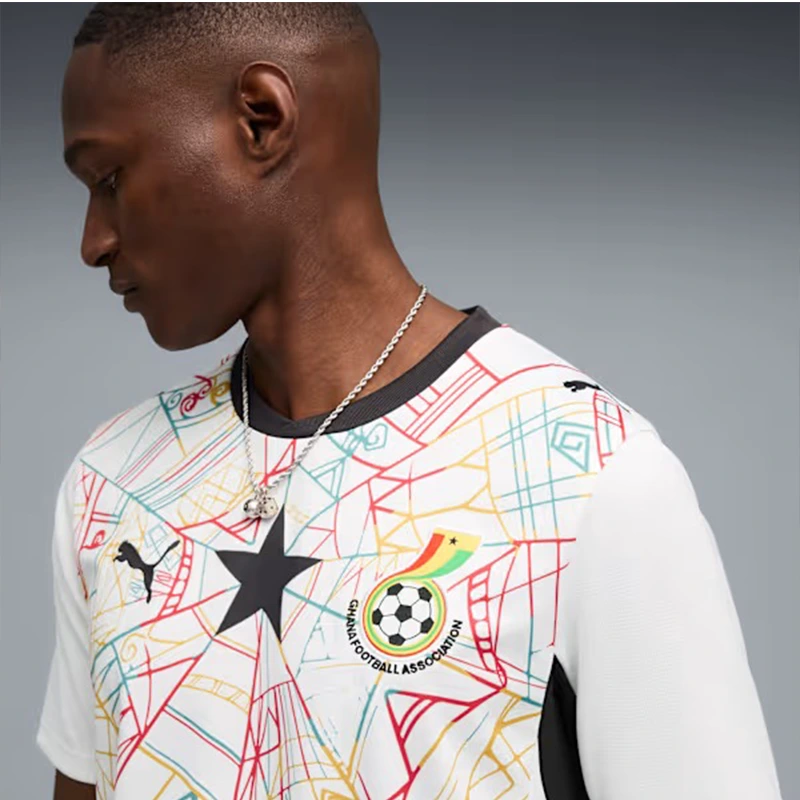 PUMA FIFA World Cup 2026 Mens Ghana Home Soccer Jersey - Image 4