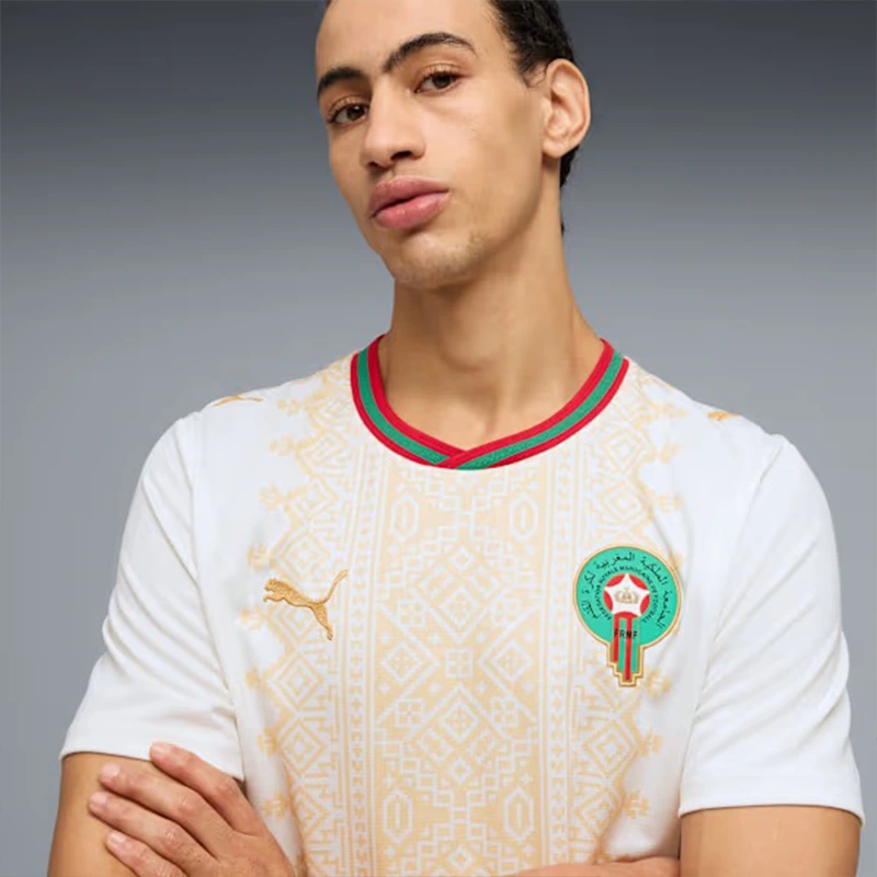 PUMA 2026 Mens Morocco Away Soccer Jersey - Image 4