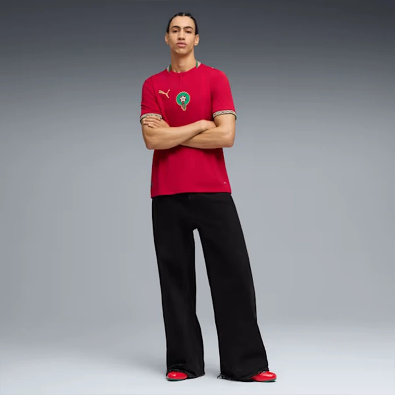 PUMA 2026 Mens Morocco Home Soccer Jersey - Image 5