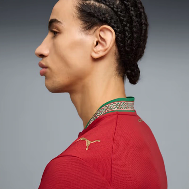 PUMA 2026 Mens Morocco Home Soccer Jersey - Image 4