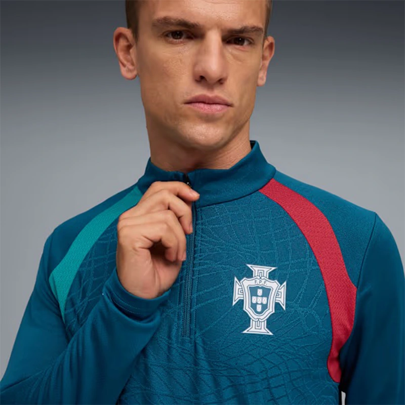 FIFA World Cup 2026 Portugal Quarter-Zip Soccer Top - Image 4