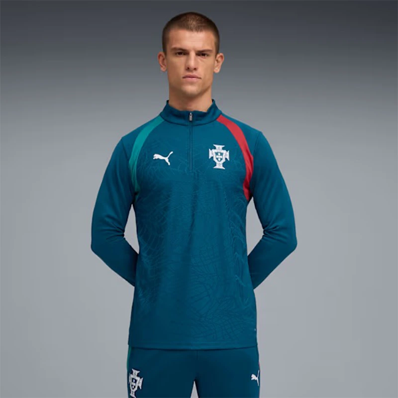 FIFA World Cup 2026 Portugal Quarter-Zip Soccer Top - Image 3