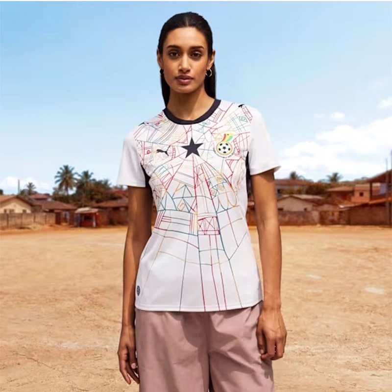 PUMA 2026 Womens Ghana Home Soccer Jersey - Image 3