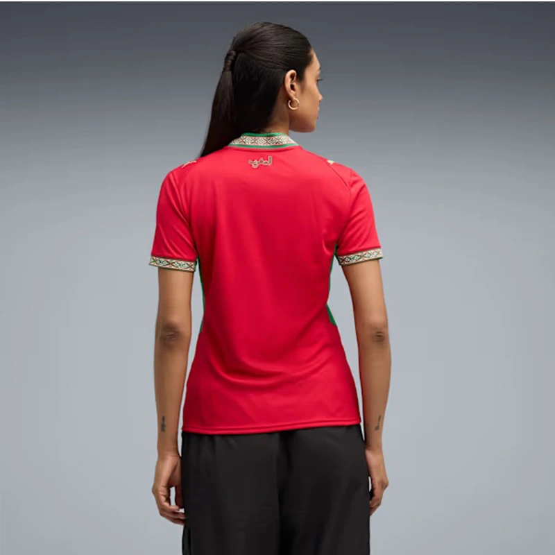 PUMA 2026 Womens Morocco Home Soccer Jersey - Image 6