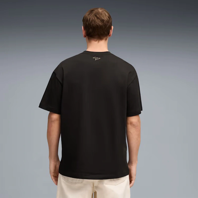 PUMA Manchester City 10th Anniversary Black Tee - Image 6