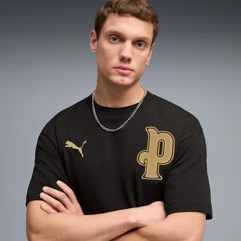 PUMA Manchester City 10th Anniversary Black Tee - Image 4