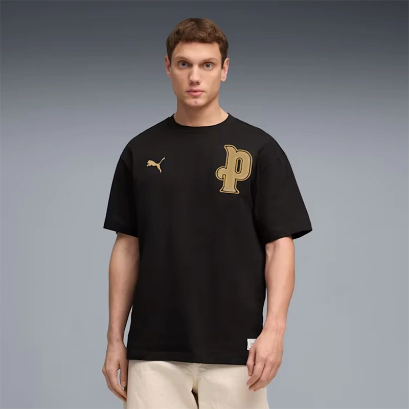 PUMA Manchester City 10th Anniversary Black Tee - Image 3