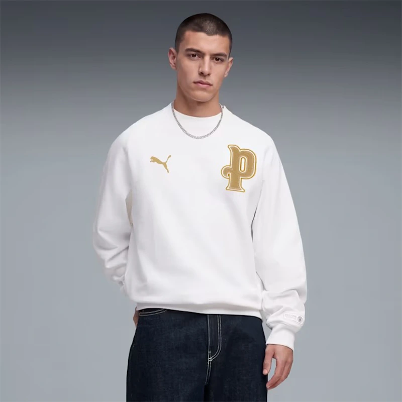 PUMA Manchester City 10th Anniversary Crewneck Sweatshirt - Image 4