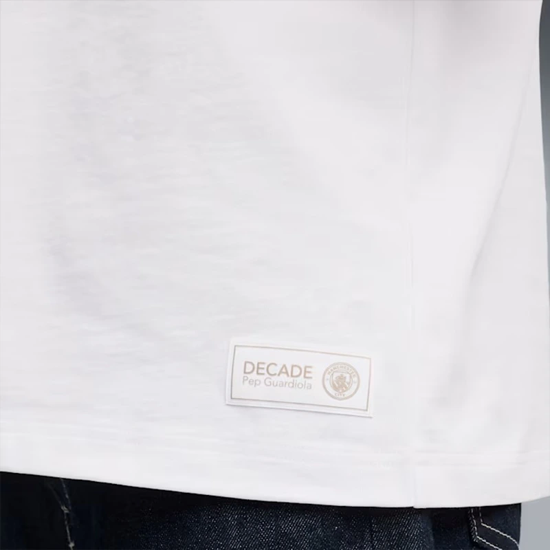 PUMA Manchester City 10th Anniversary White Tee - Image 7