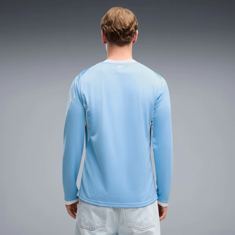 PUMA Manchester City Home Long Sleeve Jersey - Image 4