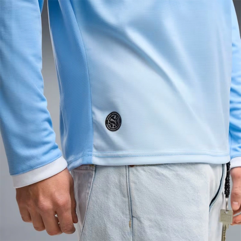 PUMA Manchester City Home Long Sleeve Jersey - Image 6
