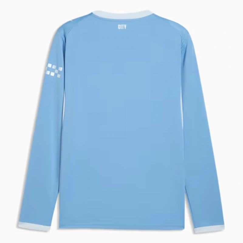 PUMA Manchester City Home Long Sleeve Jersey - Image 2