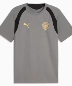 PUMA Manchester City Slim Soccer Cast Iron Training Jersey