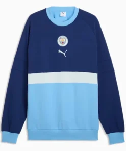 PUMA Manchester City ftblCulture Relaxed Crew Sweatshirt