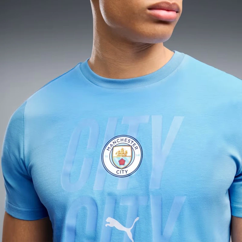 PUMA Manchester City ftblCulture Tee - Image 4