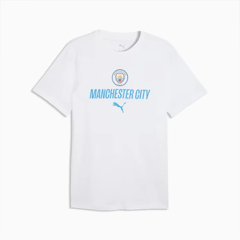 PUMA Manchester City ftblCulture White Tee
