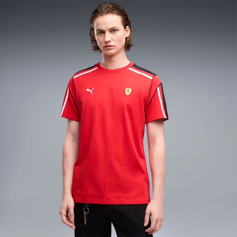 PUMA Scuderia Ferrari Rosso Corsa MT7 Tee - Image 3