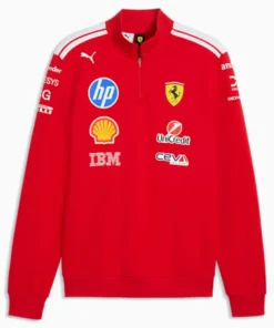 PUMA Scuderia Ferrari T7 Half-Zip Top
