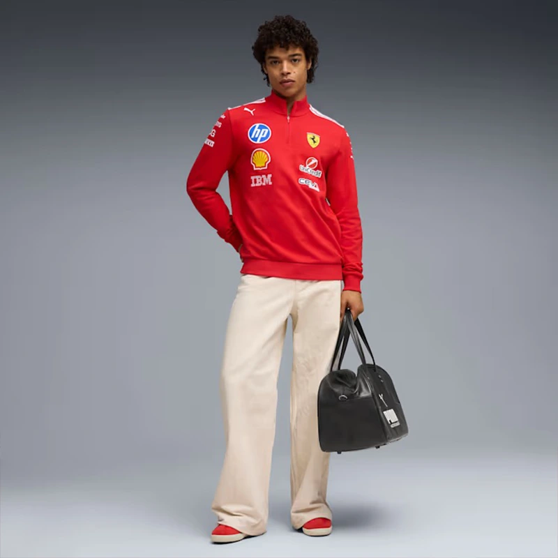 PUMA Scuderia Ferrari T7 Half-Zip Top - Image 5