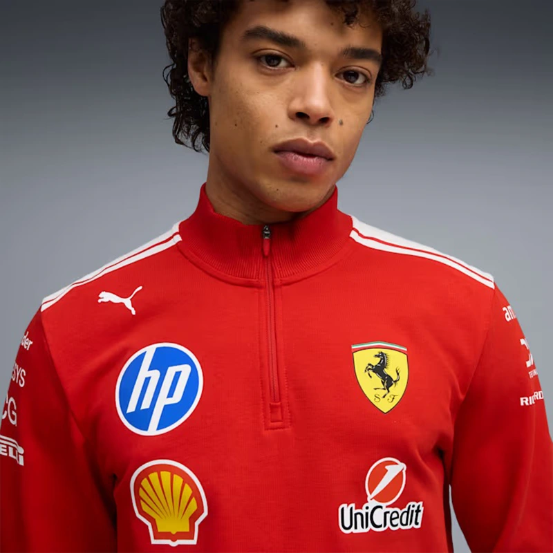 PUMA Scuderia Ferrari T7 Half-Zip Top - Image 4