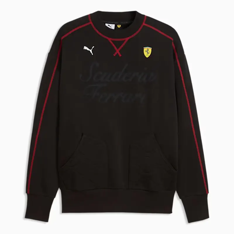 PUMA Scuderia Ferrari T7 Premium Crew Sweatshirt