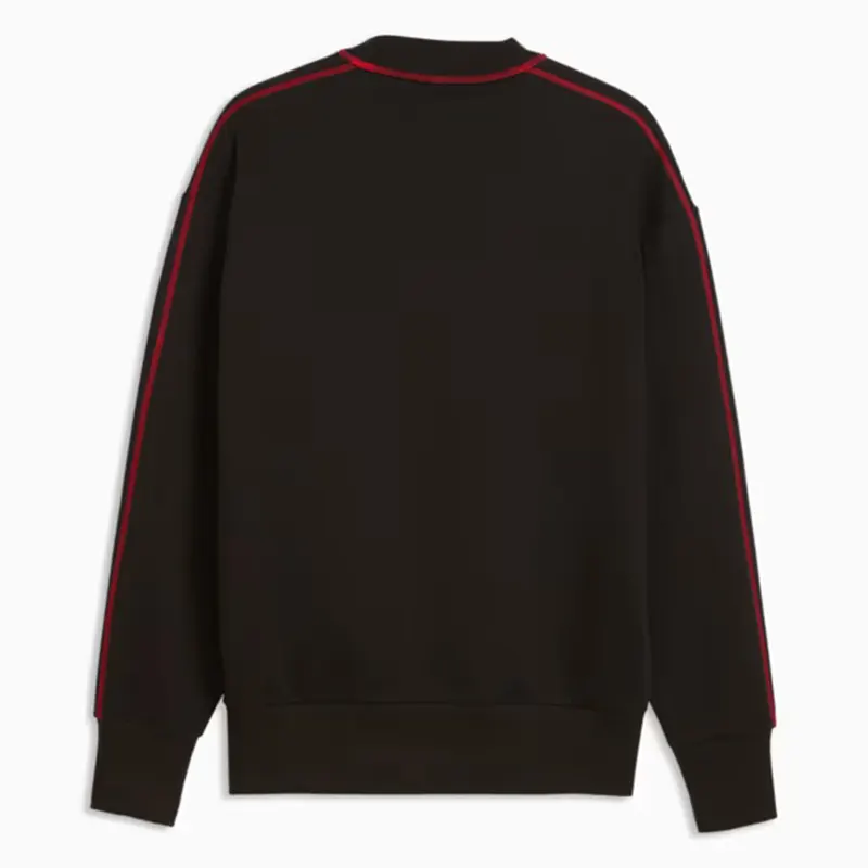 PUMA Scuderia Ferrari T7 Premium Crew Sweatshirt - Image 2