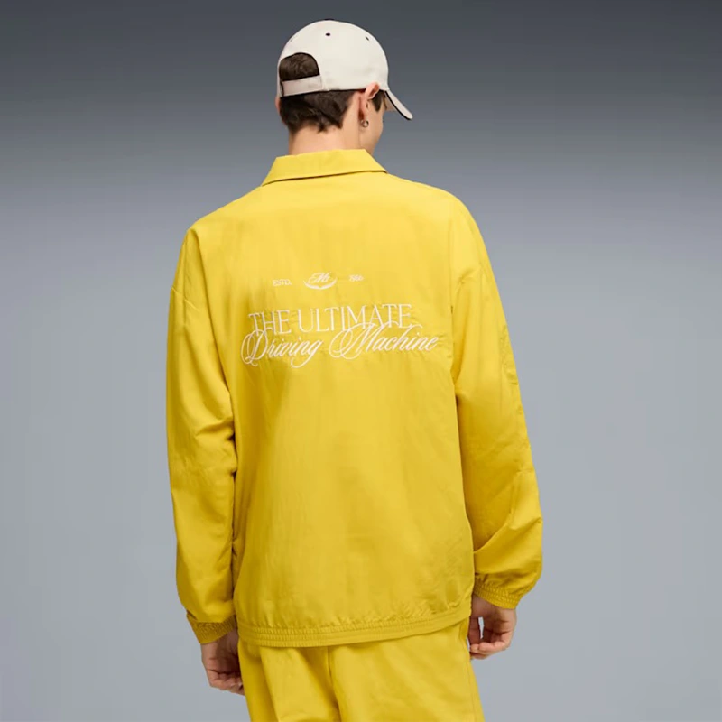 PUMA x BMW M M3 T7 Dazzling Yellow Track Jacket - Image 7