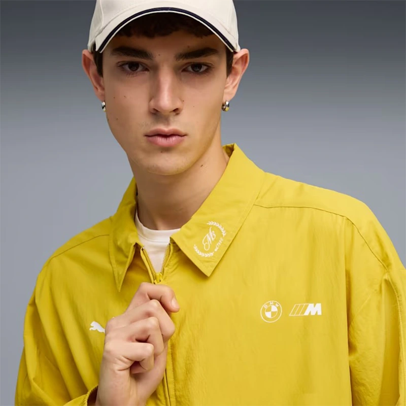 PUMA x BMW M M3 T7 Dazzling Yellow Track Jacket - Image 4