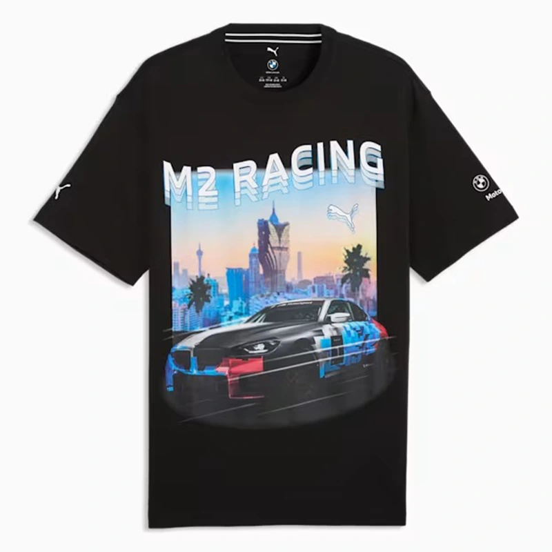 PUMA x BMW M Motorsport Graphic Black Tee