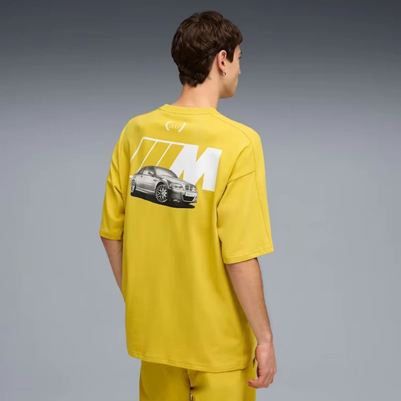 PUMA x BMW M Motorsport M3 T7 Dazzling Yellow Tee - Image 4