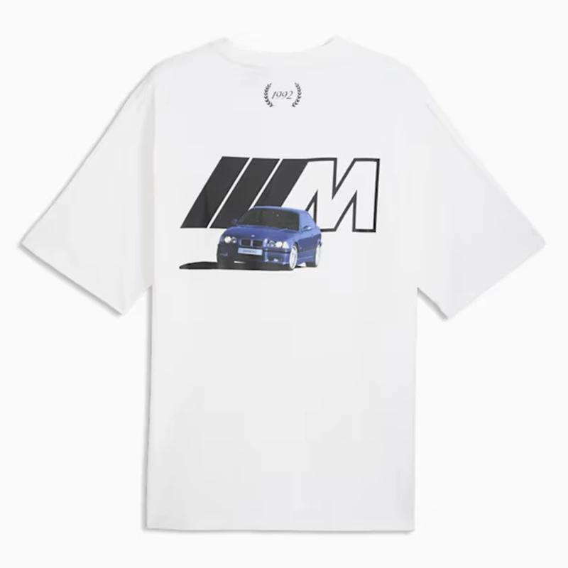 PUMA x BMW M Motorsport M3 T7 White Tee - Image 2