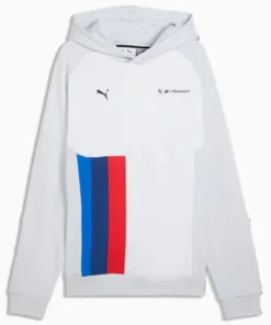 PUMA x BMW M Motorsport PUMATECH-X Silver Mist Hoodie
