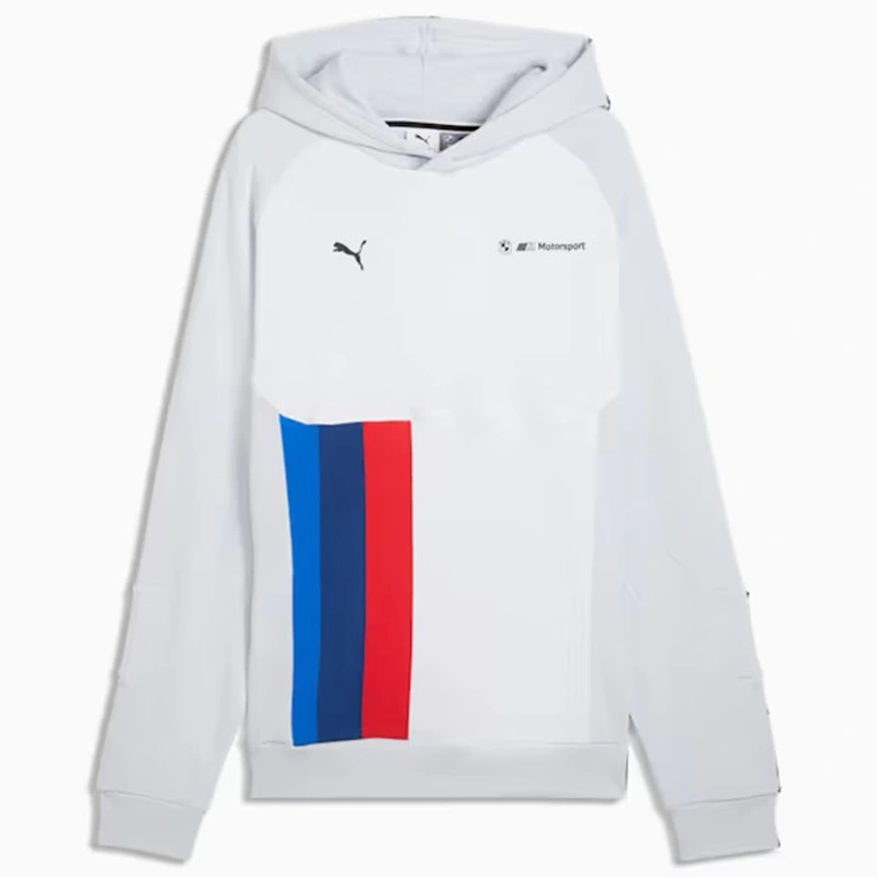 PUMA x BMW M Motorsport PUMATECH-X Silver Mist Hoodie