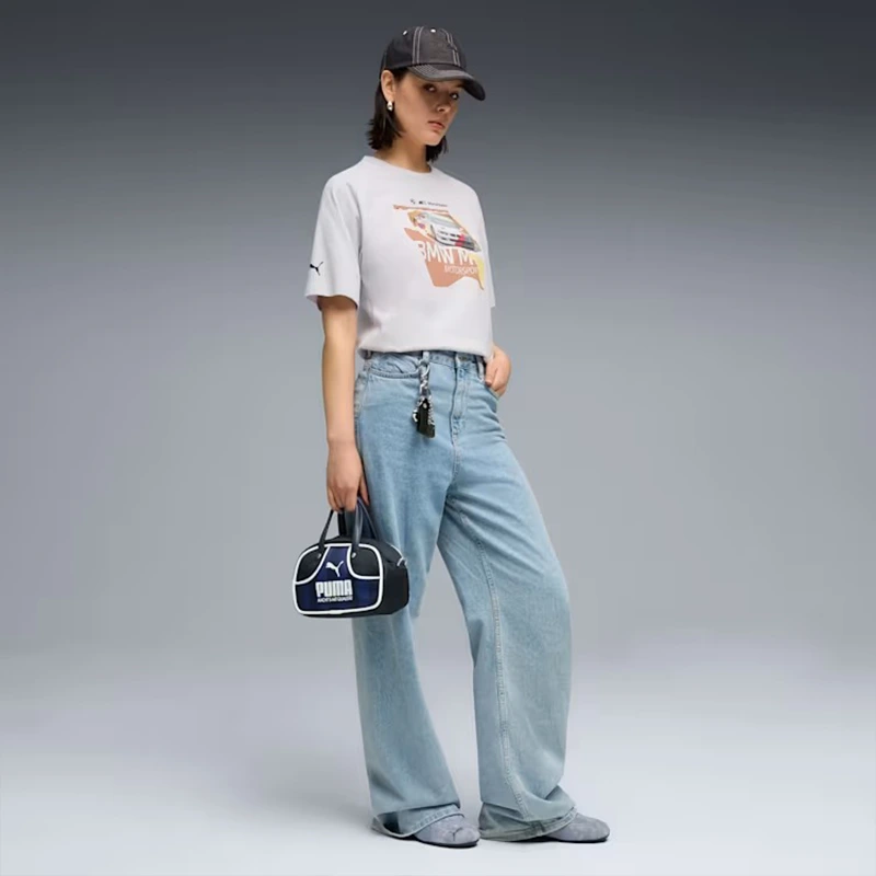 PUMA x BMW M Motorsport Sportswear Relaxed Silver Mist Tee - Image 5