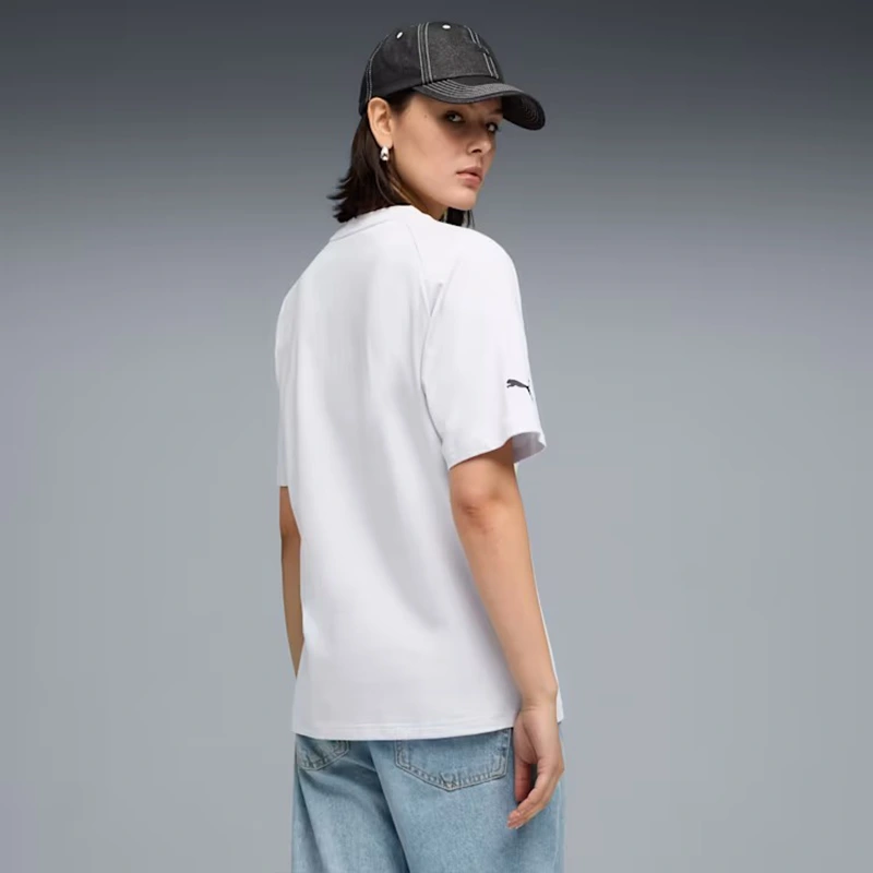 PUMA x BMW M Motorsport Sportswear Relaxed Silver Mist Tee - Image 4