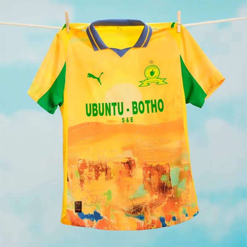 PUMA x KIDSUPER Mamelodi Sundowns Authentic Soccer Jersey - Image 3