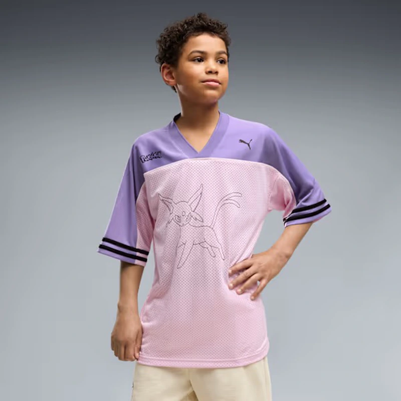 PUMA x Pokemon Espeon Big Kids Oversized Jersey - Image 3