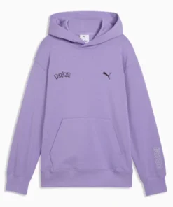 PUMA x Pokemon Espeon Big Kids Relaxed Graphic Hoodie