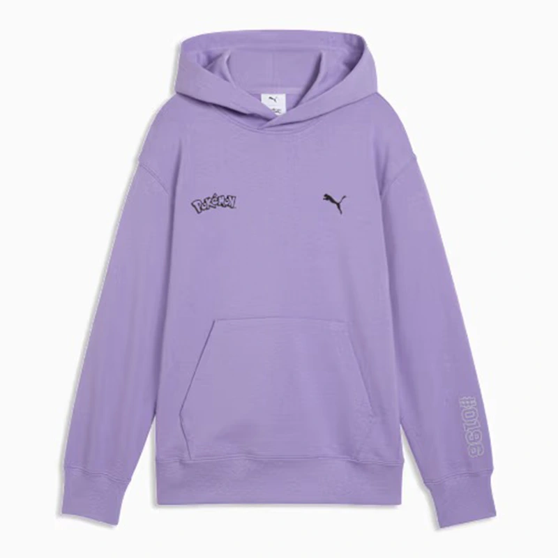 PUMA x Pokemon Espeon Big Kids Relaxed Graphic Hoodie